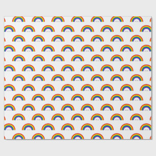 Regenboog van de Gay Pride. Liefde is liefde. Cadeaupapier