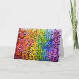 Regenboog van de Kaart van Butterflies en van de F
