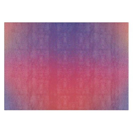 Regenboog van de kleurdiamantvormen snijplank (Voorkant)