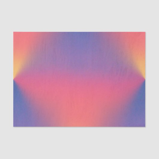 Regenboog van de kleurdiamantvormen tissuepapier (Voorkant)