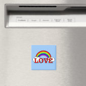 Regenboog van de liefde magneet (Insitu (Vaatwasser))