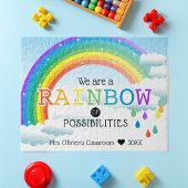 Regenboog van de mogelijkheden legpuzzel