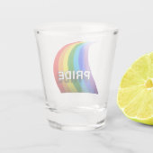 REGENBOOG VAN DE PROUD #1 SHOT GLAS (Achterkant)