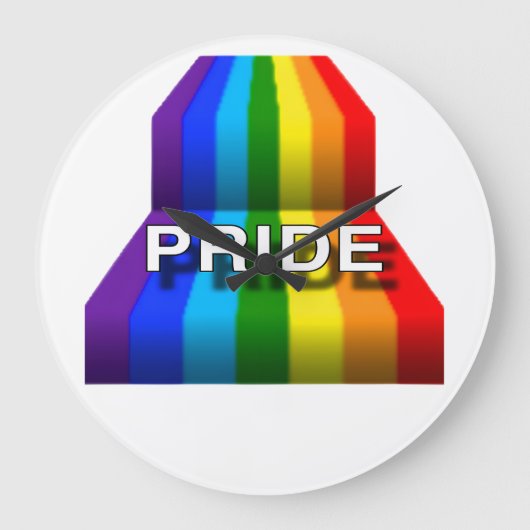 REGENBOOG VAN DE PROUD #2 GROTE KLOK (Voorkant)