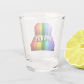 REGENBOOG VAN DE PROUD #2 SHOT GLAS (Achterkant)