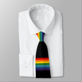 Regenboog van de strips stropdas