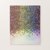 regenboog van de vlinder legpuzzel (Verticaal)