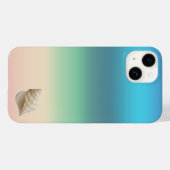 Regenboog van de zeesleep met zeesleep in verloops Case-Mate iPhone case (Achterkant (horizontaal))