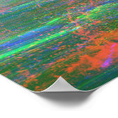 Regenboog van dolfijnen poster (Hoek)