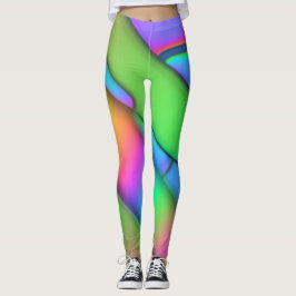Regenboog van gepolariseerd licht leggings
