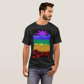Regenboog van Hemel naar Hel T-shirt (Voorkant volledig)
