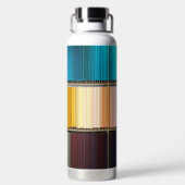 Regenboog van het leven - Waterfles (Achterkant)