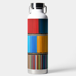 Regenboog van het leven - Waterfles
