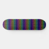 Regenboog van het skateboard van Stippen (Horizontaal)