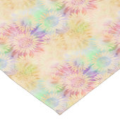 Regenboog van kleuren - Zonnebloempatroon Korte Tafelloper (Hoek)