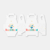 Regenboog van Leuk Verjaardagsfeest Thema Bedankdoosjes (Uitgevouwen)