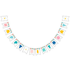 Regenboog van Leuk Verjaardagsfeest Thema Vlaggetjes