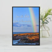 Regenboog van Liefde & Geluk, Huwelijk Save the Da Kaart (Staand voorkant)