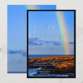 Regenboog van Liefde & Geluk, Huwelijk Save the Da Kaart (Voorkant / Achterkant)