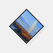 Regenboog van Liefde & Geluk, Trouwen Servet (Hoek)