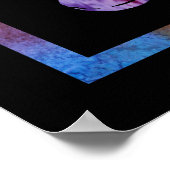 Regenboog van oboes poster (Hoek)