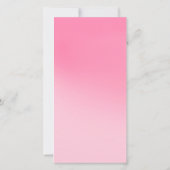 Regenboog van plezier Mobiele telefoon uitnodigen Aankondiging (Achterkant)