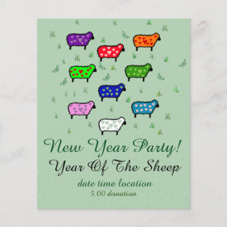 Regenboog van schapen