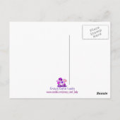 Regenboog van Schapen Briefkaart (Achterkant)