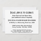 Regenboog van Squishy Dough Kaart (Achterkant)