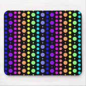 Regenboog van Stippen mousepad Muismat (Voorkant)