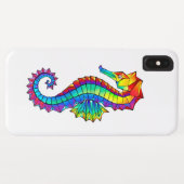 Regenboog Veelhoekig Zeepaardje Case-Mate iPhone Case (Achterkant (horizontaal))