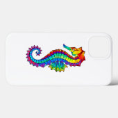 Regenboog Veelhoekig Zeepaardje Case-Mate iPhone Case (Achterkant (horizontaal))