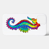 Regenboog Veelhoekig Zeepaardje Case-Mate iPhone Case (Achterkant (horizontaal))