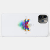 Regenboog veelhoekige libel Case-Mate iPhone case (Achterkant (horizontaal))