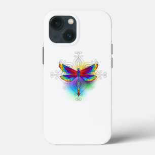 Regenboog veelhoekige libel Case-Mate iPhone case