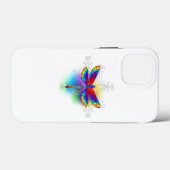 Regenboog veelhoekige libel Case-Mate iPhone case (Achterkant (horizontaal))