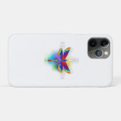 Regenboog veelhoekige libel Case-Mate iPhone case (Achterkant (horizontaal))