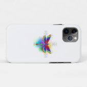 Regenboog veelhoekige libel Case-Mate iPhone case (Achterkant (horizontaal))