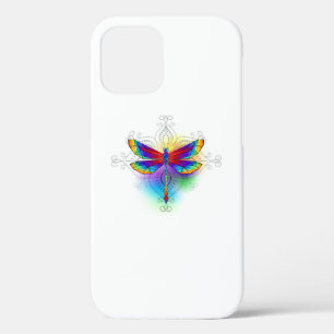 Regenboog veelhoekige libel Case-Mate iPhone case
