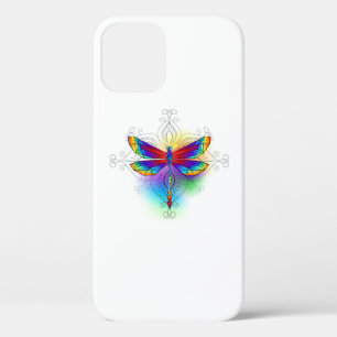Regenboog veelhoekige libel Case-Mate iPhone case