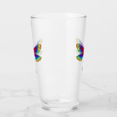 Regenboog veelhoekige libel glas (Links)