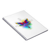 Regenboog veelhoekige libel notitieboek (Rechterzijde)
