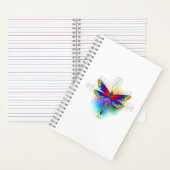 Regenboog veelhoekige libel notitieboek (Binnen)