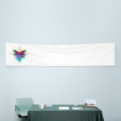 Regenboog veelhoekige libel spandoek (Beurs)