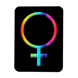 Regenboog Venus Symbool Astrologie Sterrenbeeld Pl Magneet