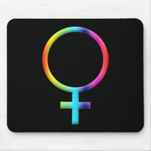 Regenboog Venus Symbool Astrologie Sterrenbeeld Pl Muismat