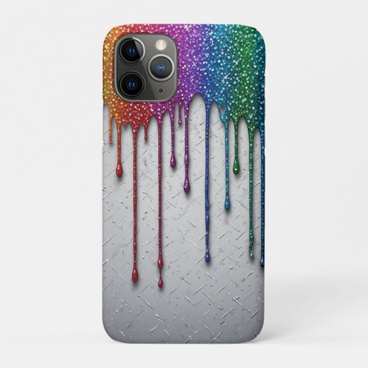 Regenboog Verf Drip Spat ✨Kleurrijke Explosie Case-Mate iPhone Case (Achterkant)