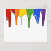 REGENBOOG VERF DRUPPELS - PNG.NL BRIEFKAART (Voorkant)