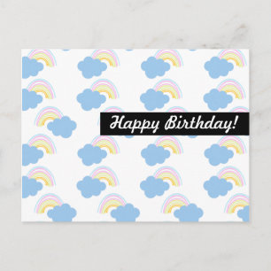 Regenboog Verjaardag Elke Gelegenheid Persoonlijk Briefkaart