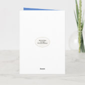 Regenboog Verjaardagsballonnen met Grappig Gezicht Kaart (Achterkant)